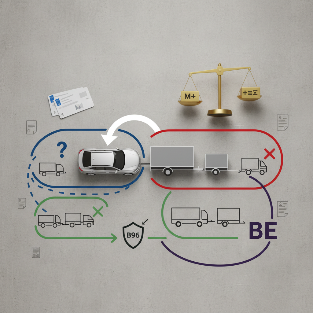 Haagise juhiluba: millal piisab vaid B-kategooriast?