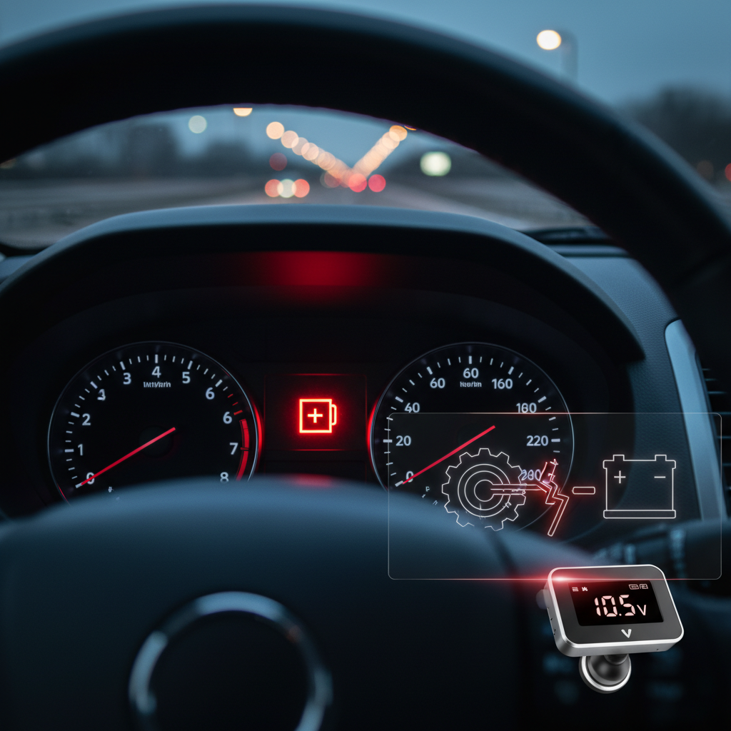 Akutuli põleb: kas tohib edasi sõita? Ekspert selgitab