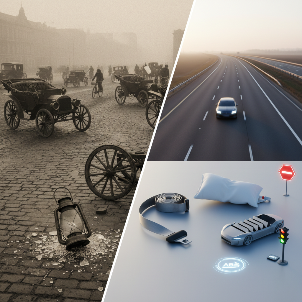 Autoavarii ajalugu: kui ohtlikud olid esimesed autod?