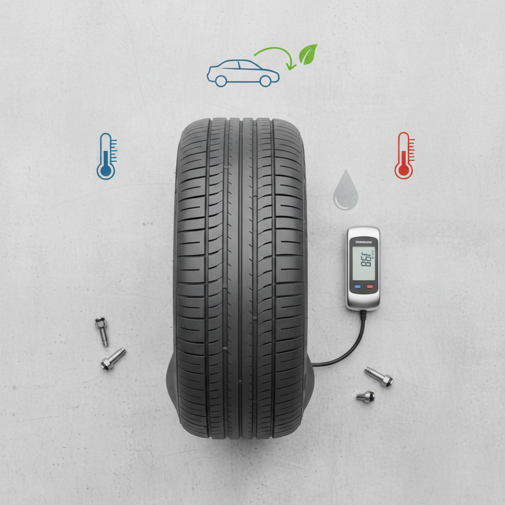 Õige rehvirõhk säästab kütust: vaata detailset tabelit