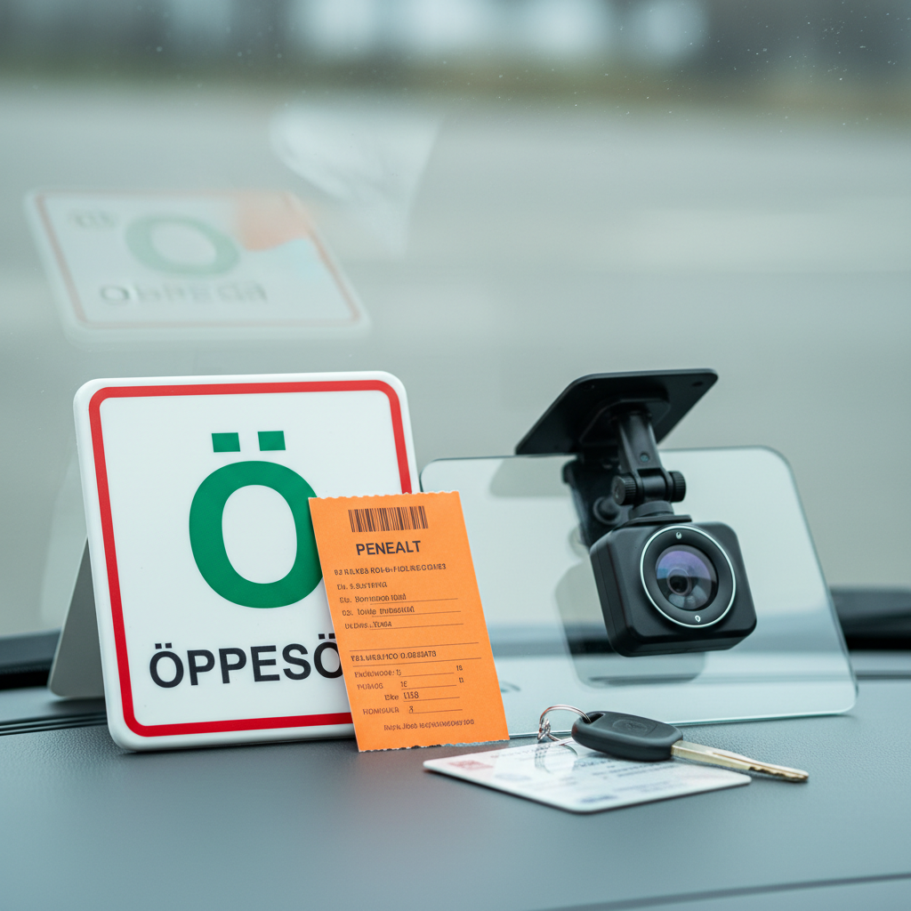 Politsei hoiatab: vale õppesõidumärk toob kopsaka trahvi