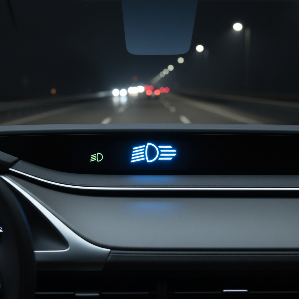 Sinine märgutuli autos: mida see tegelikult tähendab?