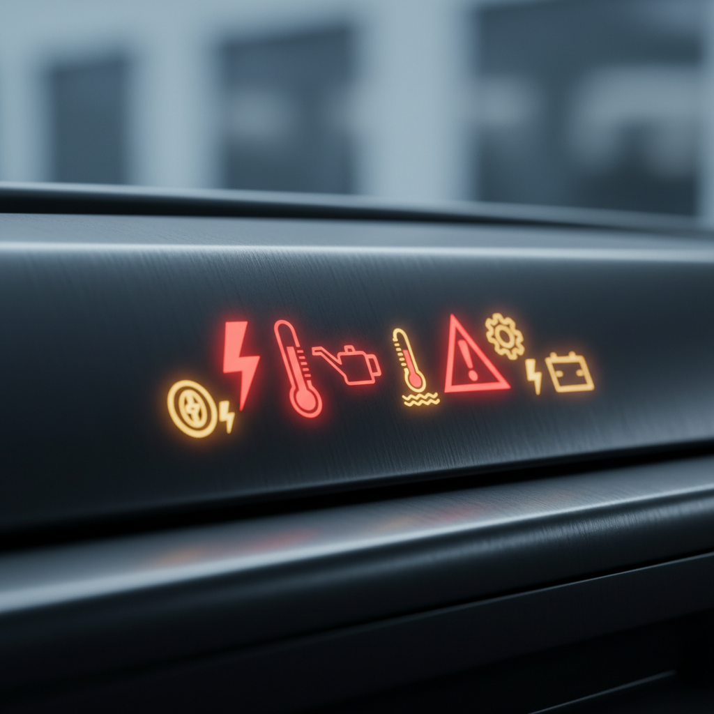 Auto hoiatustuled armatuurlaual: mida need tähendavad?